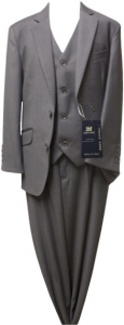 BOYS 3PC. TR SUITS (L. GRAY)